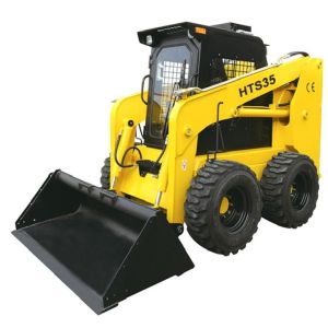 China 37Kw 2500rpm Mini Skid Steer Loader Small Articulating Loader HTS35 on sale China 37Kw 2500rpm Mini Skid Steer Loader Small Articulating Loader HTS35 on sale