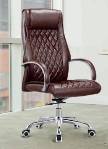 China luxury office high back leather manager chair furniture wholesale