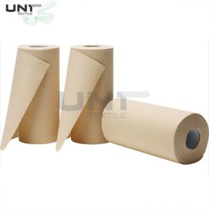 China Washable Spunlace Wipes Paper Towel Roll Reusable Kitchen Cleaning Cloths 130gsm wholesale