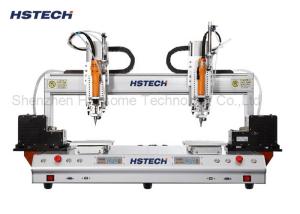 China Auto Screw Fastening Machine Double Screw Feeder 6 Axis Suction Type 0.02mm Accuracy wholesale