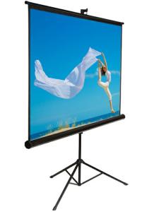 Projection screen tripod stand , 70 x 70 projection screen for Education / Business