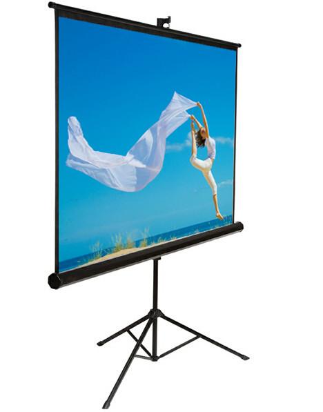 Quality Projection screen tripod stand , 70 x 70 projection screen for Education / Business for sale