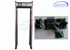 Adjustable Alarm System Archway Metal Detector 33 Zones For Bus Station Security Check