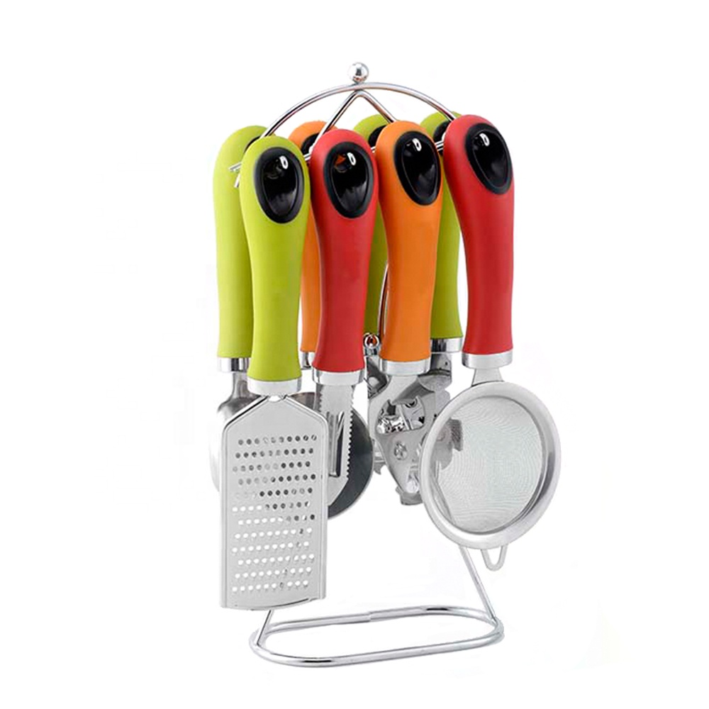 Home Kitchen Cooking Stainless Steel Smart Kitchen Utensils Set for Any Color