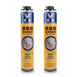 China White Polyurethane Foam Filler , Window And Door Insulating Foam Sealant wholesale