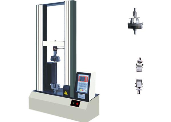 Quality Two Columns Electrinic Universal Tensile Testing Machine 2 Point Extension Fixture for sale