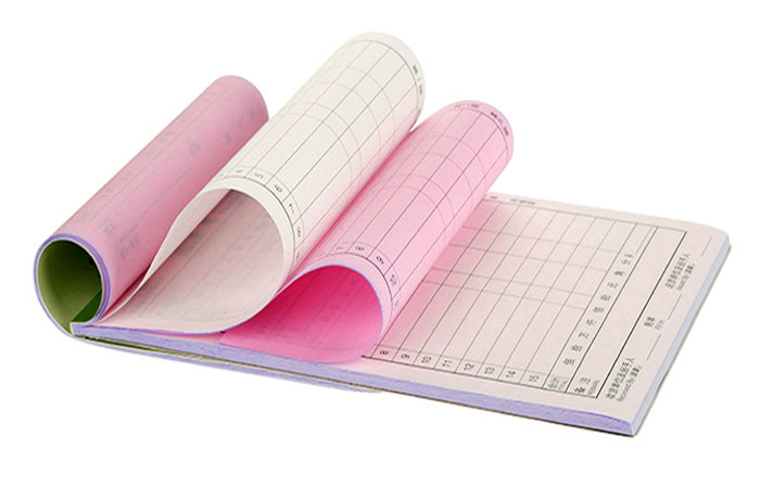 Computer Printing White And Colorful Non Carbon Copy Paper Jumbo Rolls 
