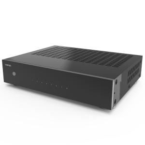 China 19 Inch Rack Mount 4 Zone Stereo Amplifier 400 Watts With Speaker Selector Volume Control wholesale