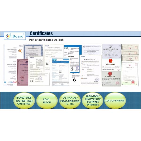 450cd/m2 Multifunctional 75'' Smart Intelligent Blackboard Android 9.0 Recordable