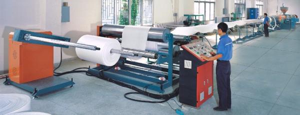 Quality Epe Foam Sheet Production Line , Polythene Plastic Pvc Pp Eva Sheet Making Machine for sale