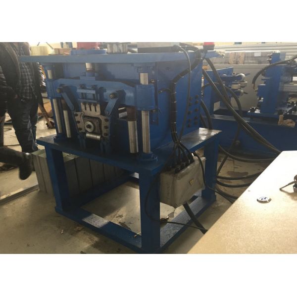 Hydraulic Downpipe Roll Forming Machine Bending Elbowing PLC Control Box