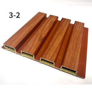 Waterproof WPC Wall Cladding Fireproof Composite Wood Wall Panels