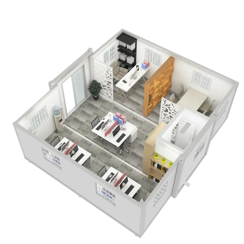 Modular Design of Steel Structure Quality for Customizable and Movable Container Houses