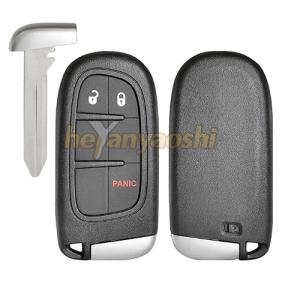 China Opel 3Buttons Smart Key Shell with Emergency Key Insert wholesale