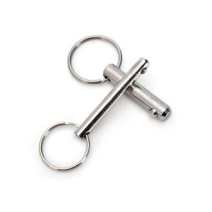 China General Industry Silver Quick Reseal Plunger Pin Fastener Safety Stop Stainless Steel Ball Pin for Air Shipping Needs wholesale