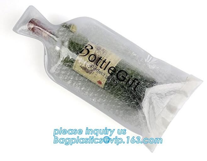 Eco friendly LONG HANDLE RECYCLABLE PVC WINE BAG, CARRIER BAG,HANDY BAG,GIFT WINE BAG,PROMOTION, PROMOTIONAL PRODUCTS PA