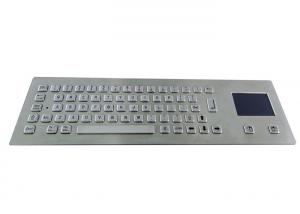 China FCC PS/2 SUS304 Industrial Keyboard With Touchpad wholesale