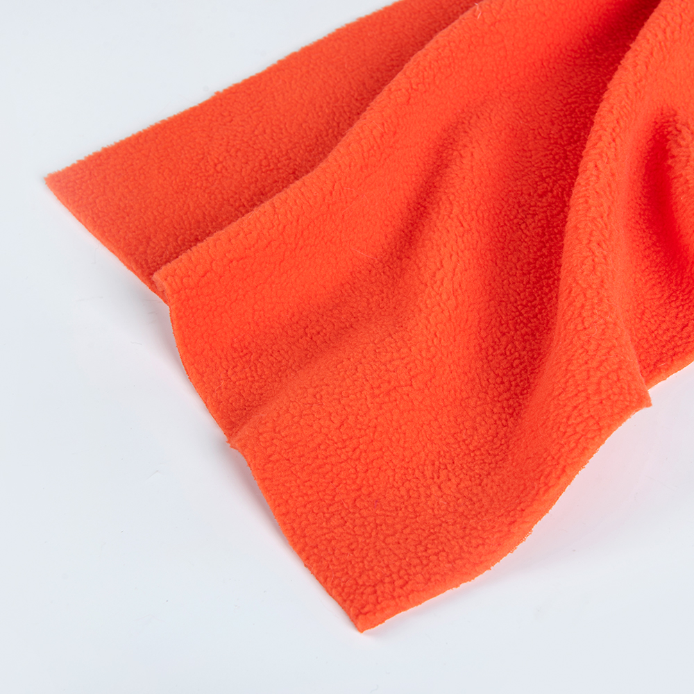 Soft and Warm Custom Printed Polar Fleece Fabric 150D/144F Made from Recycled Materials