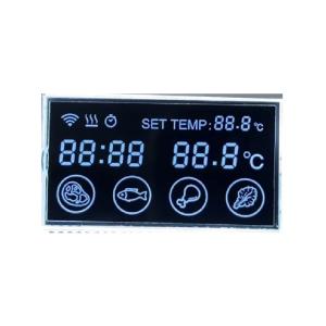 China Black Custom Size Screen Digit VA Lcd Display Custom Monochrome Lcd Display wholesale