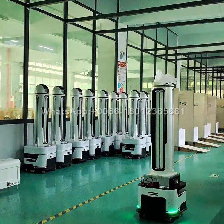 Remote Control Autonomous UV Light Disinfection Robot