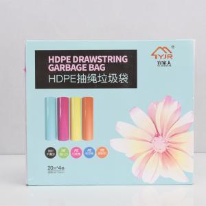 Surface Handling Hot Stamping Biodegradable Plastic Garbage Bags on Roll for Hotel