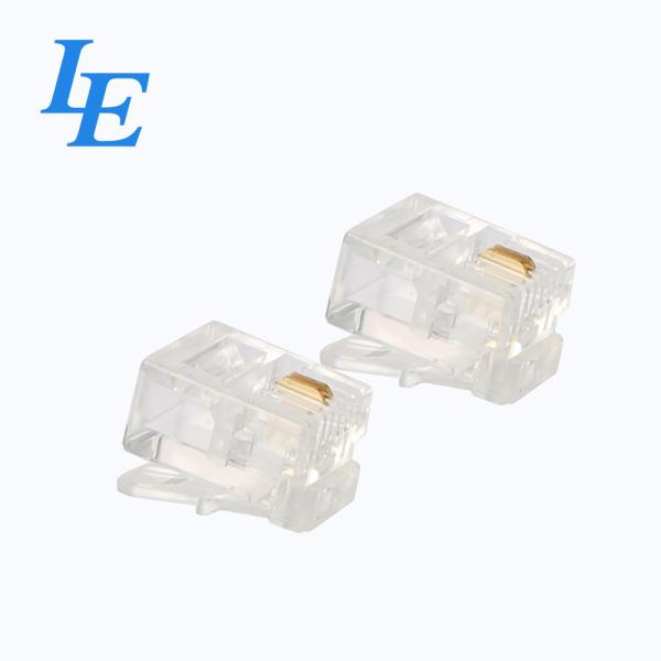Quality LE-G006 Network Modular Plug Rated Voltage 30V With Holes At The End for sale