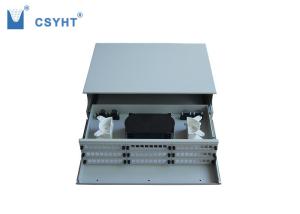 72 port fiber optic patch panel 19inch rack mounted type with front cover