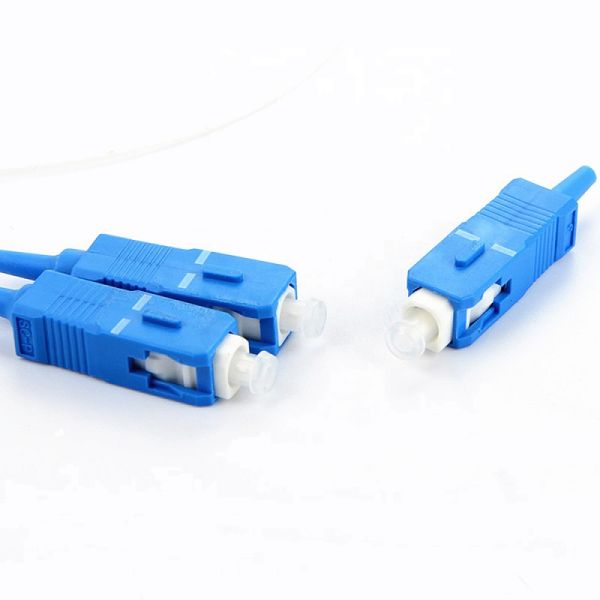 1x2 Sc Apc Plc Rack Mount Fiber Optic Splitter 2 In 1 Out