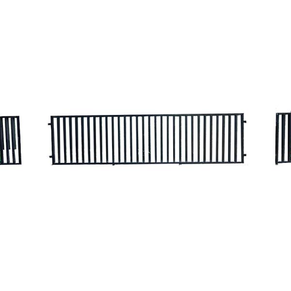 Quality Black Horizontal Framed Balustrades Handrails Fencing Solution for sale