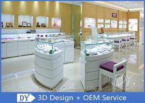 China Attractive Jewellery Counter Display / Gold Shop Counter Design on sale