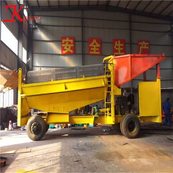 Iron 200tph Gold Mining Machine Mobile Gold Extraction Equipment