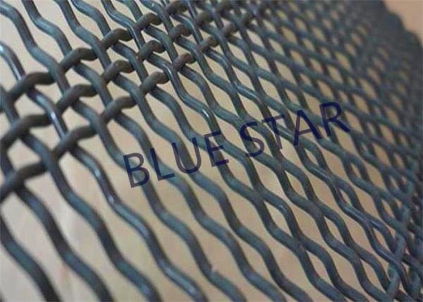 Quality Long Slot Double Crimped Wire Mesh , Heavy Duty Wire Mesh Screen Abrasion Resistance for sale