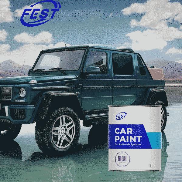 Quality 1K Basecoat Paint For Cars Comprehensive Color Range For Perfect Matches for sale