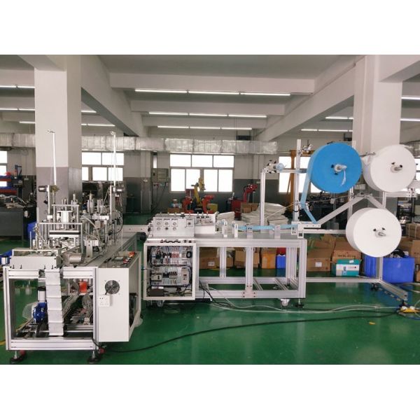 Servo Control Ultrasonic Nonwoven Mask Making Machine