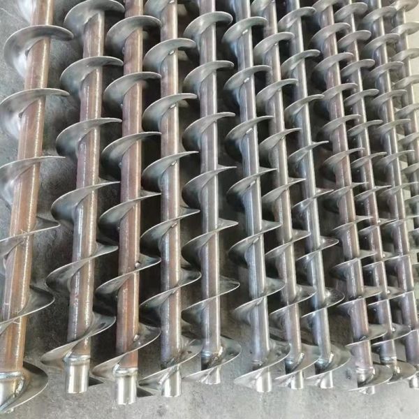 OEM Custom Continuous Screw Conveyor Spiral Machine Screw Conveyor for Cement