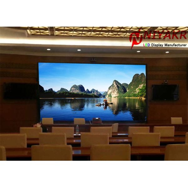 P1.56 3D Advertising Full Hd LED Screen With 3840HZ Nationstar MBI5153