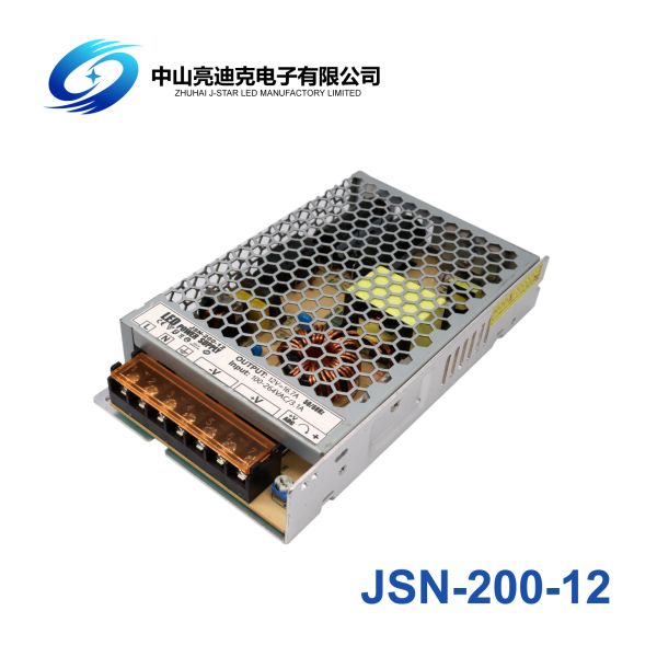 Slim Switch 16.6A 12V LED Display Power Supply For Bathroom Mirror 200w