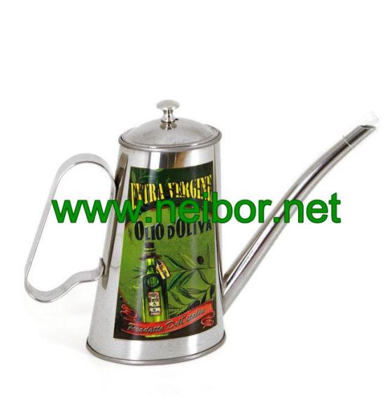 Quality custom order stainless steel olive oil pourer for sale