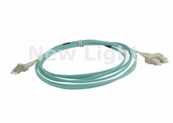 Quality Multimode Duplex Fiber Optic Cable , 3 Meter Length LC SC Fiber Patch Cable for sale