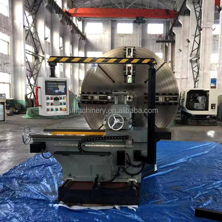 CNC Big Head Face Lathe Machine Universal Tyre Mold Machining
