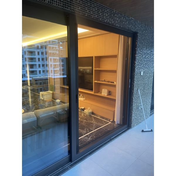 China Wind-Resistance Class-2 Commercial Aluminum Sliding Patio Doors wholesale