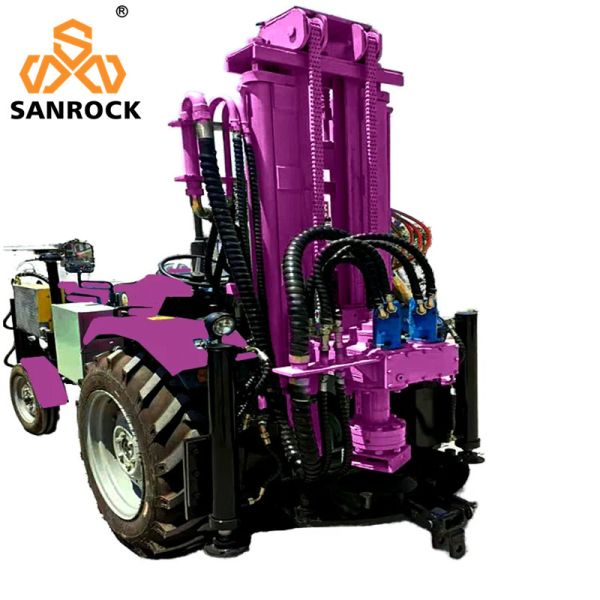 Tractor Mounted Water Well Drilling Rig Hydraulic Borehole Water Well Drill Machine