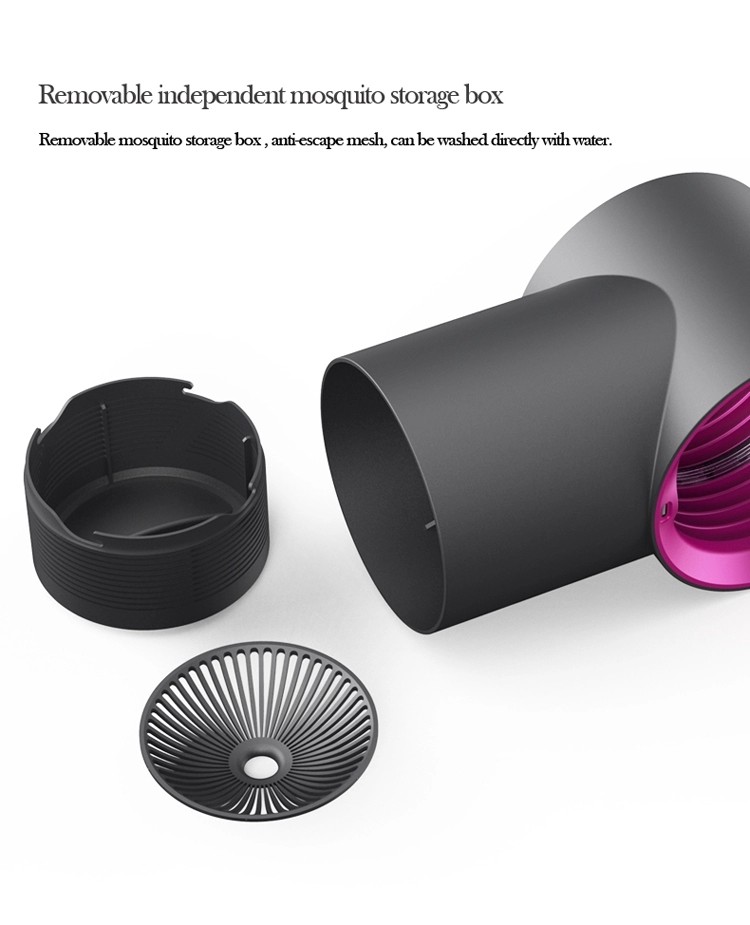 2020 New USB Quiet Summer Anti-mosquito Control Insect Airflow Mosquito Killer Lamp with Mosquito trap