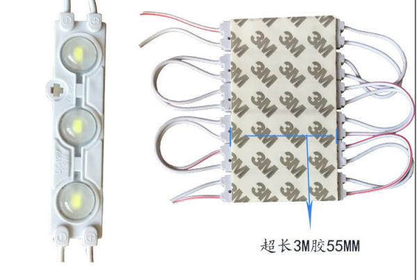 Quality 1.5w LED Light Module 3 LED Injection Lens 2835 5730 SMD LED Module for sale