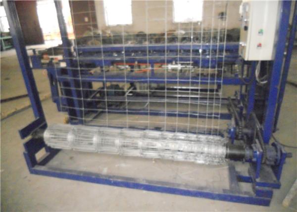 Quality High Efficiency Grassland Fence Machine PLC Automatic / Pneumatic Control for sale