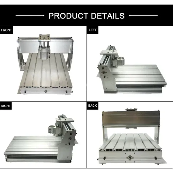3040 CNC Engraver Machine Frame Kit With 300W DC Spindle Motor