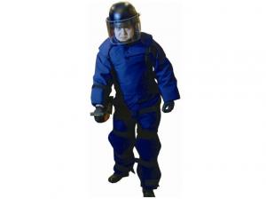 China Navy Blue Bomb Disposal Equipment Search Suit And Helmet Light Weight wholesale