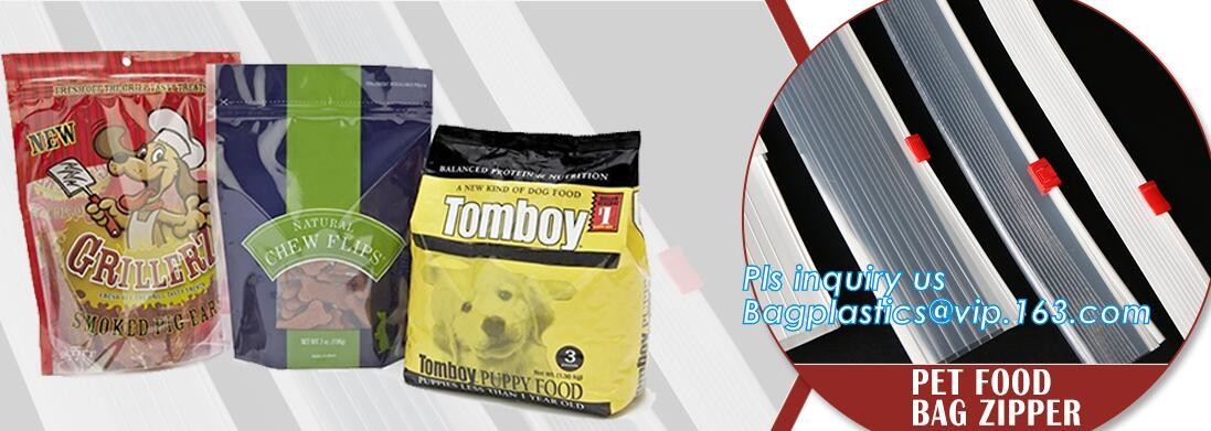 quad seal bottom and bottom load metallized film slider zipper packaging bag, Metal Zipper Printing PVC Slider Bags