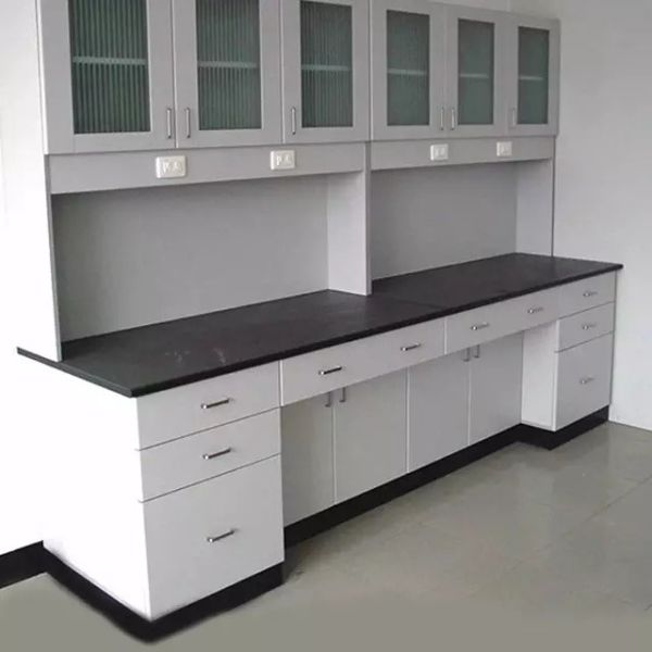 Anti Corrosion Steel Laboratory Test Bench With Rack