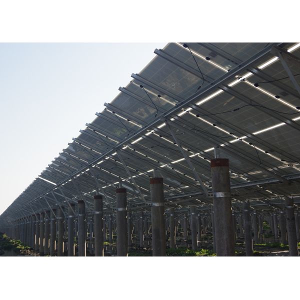 Zinc Plating Flat Roof Solar PV Mounting System Supporting High Wind Snow Loads